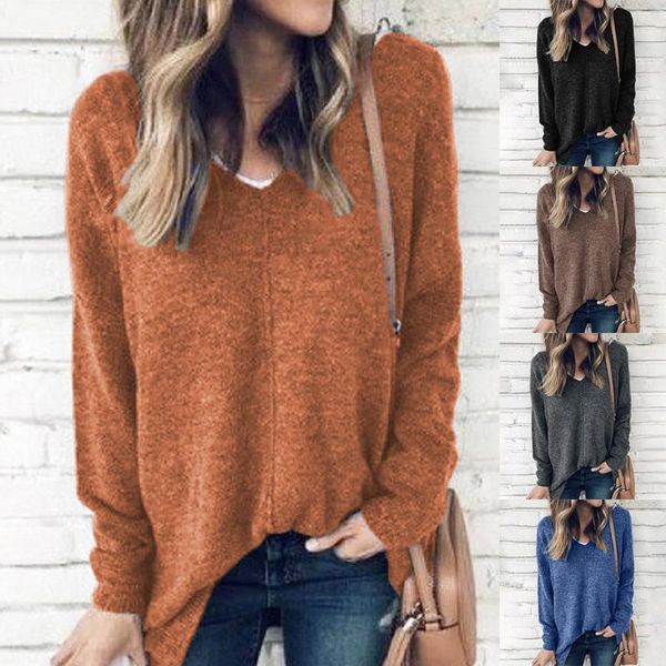women's sweaters knitted v neck sweater women plus size loose oversized pullover female long sleeve winter knitwear, White;black
women's sweaters knitted v neck sweater women plus size loose oversized pullover female long sleeve winter knitwear, White;black