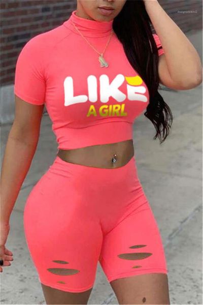 2pcs suit short sleeve letter print hole designer tracksuits fashion casual female clothing summer skinney shorts, Gray
2pcs suit short sleeve letter print hole designer tracksuits fashion casual female clothing summer skinney shorts, Gray