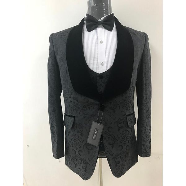 men's suits & blazers 2021 shawl lapel slim fit groom tuxedos black men suit latest coat pant designs mens wedding for prom tuxedo, White;black
men's suits & blazers 2021 shawl lapel slim fit groom tuxedos black men suit latest coat pant designs mens wedding for prom tuxedo, White;black