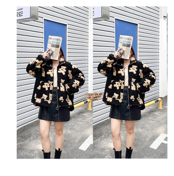 women jackets womens jacket coat women designers clothes 2021 coats winter new fashion padded faux fur womens clothing bear black collants, Black;brown
women jackets womens jacket coat women designers clothes 2021 coats winter new fashion padded faux fur womens clothing bear black collants, Black;brown