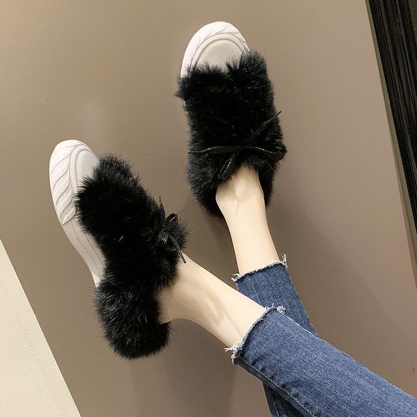 new low house slippers platform flock female shoes cover toe luxury slides shose women lady 2020 designer soft flat girl casual y1123, Black
new low house slippers platform flock female shoes cover toe luxury slides shose women lady 2020 designer soft flat girl casual y1123, Black