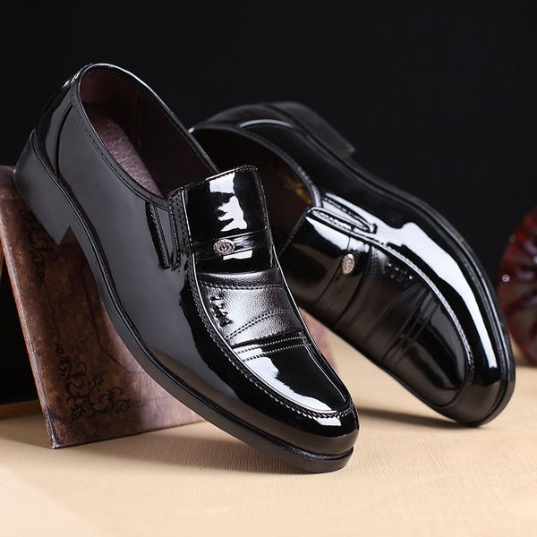 2020 new new trend mens shoes mens leather shoes mens glossy korean casual shoes cross-border, Black
2020 new new trend mens shoes mens leather shoes mens glossy korean casual shoes cross-border, Black