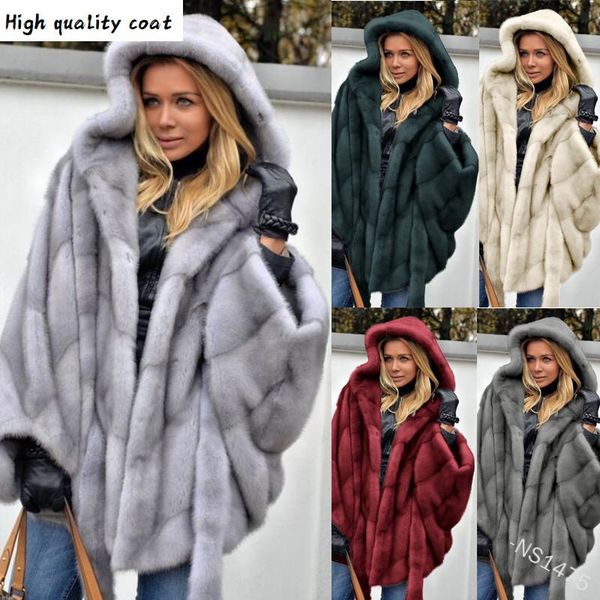 women's fur & faux umeko coat winter fashion imitation warm elegant thick ladies sale s-5xl, Black
women's fur & faux umeko coat winter fashion imitation warm elegant thick ladies sale s-5xl, Black
