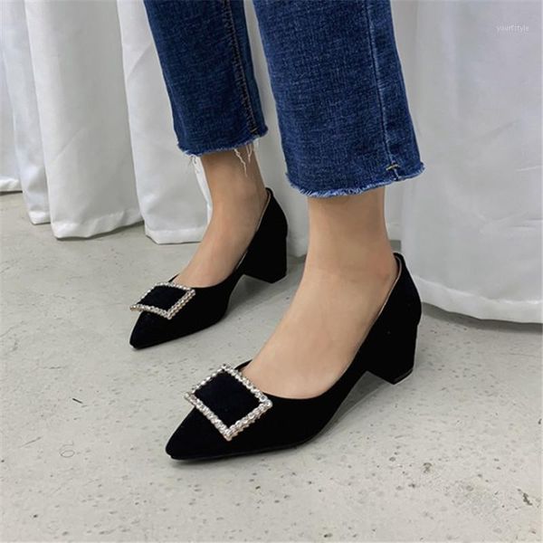 pxelena mature crystal chunky block med heels shoes women faux suede slip on pumps ladies office dress date work daily footwear1, Black
pxelena mature crystal chunky block med heels shoes women faux suede slip on pumps ladies office dress date work daily footwear1, Black