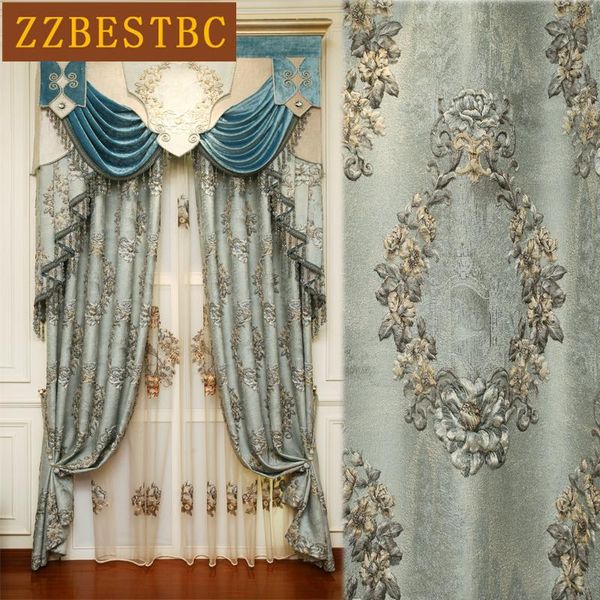 blue european royal luxury 4d jacquard blackout curtains for living room window curtain bedroom elegant l drape
blue european royal luxury 4d jacquard blackout curtains for living room window curtain bedroom elegant l drape