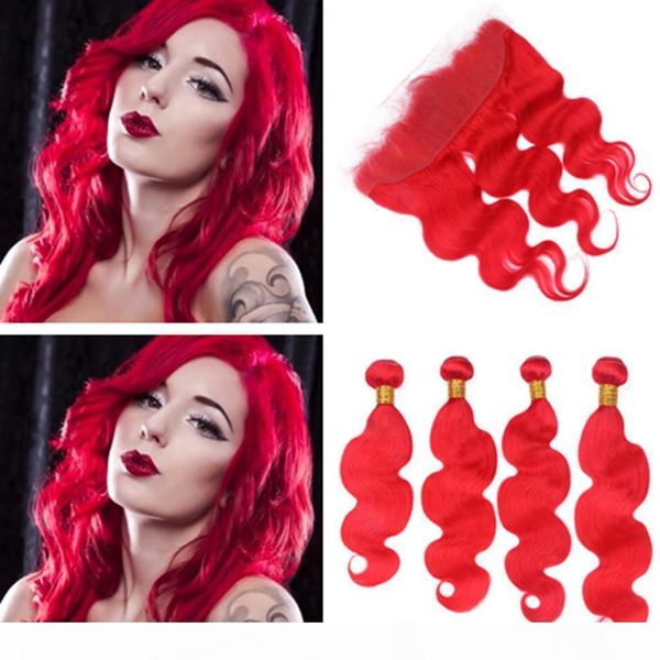 bright red body wave indian virgin human hair 4bundles and lace frontal closure 13x4 pure red wavy human hair weave wefts with frontal, Black;brown
bright red body wave indian virgin human hair 4bundles and lace frontal closure 13x4 pure red wavy human hair weave wefts with frontal, Black;brown