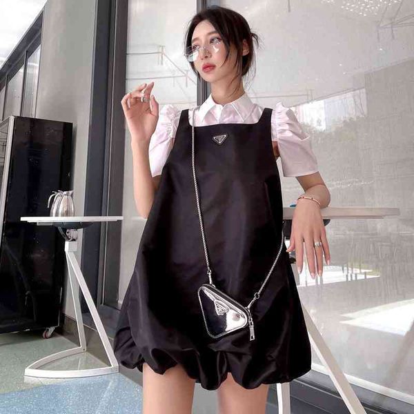 2022 factory wholesale new model bubble sleeve suspender floral bud dress, age reducing shawl and two piece nylon vest skirt, White
2022 factory wholesale new model bubble sleeve suspender floral bud dress, age reducing shawl and two piece nylon vest skirt, White
