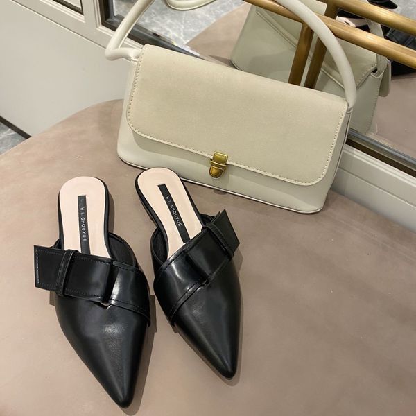 2021 new women's chinese summer outdoors wear spring style korean-style shoes versatile high-fashion flats pointed slippers y0c8, Black
2021 new women's chinese summer outdoors wear spring style korean-style shoes versatile high-fashion flats pointed slippers y0c8, Black