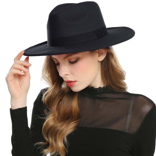 black red fedora hats for women imitation wool fedoras panama felt hat winter men jazz hats trilby chapeau femme caps, Blue;gray
black red fedora hats for women imitation wool fedoras panama felt hat winter men jazz hats trilby chapeau femme caps, Blue;gray