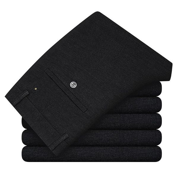 men's pants 2 colors men spring straight-fit casual 2021 autumn business fashion stretch male clothes trousers,919, Black
men's pants 2 colors men spring straight-fit casual 2021 autumn business fashion stretch male clothes trousers,919, Black