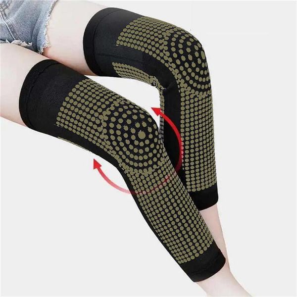 1 pair self heating knee pads brace sports kneepad tourmaline knee support arthritis joint pain relief recovery1, Black;gray
1 pair self heating knee pads brace sports kneepad tourmaline knee support arthritis joint pain relief recovery1, Black;gray
