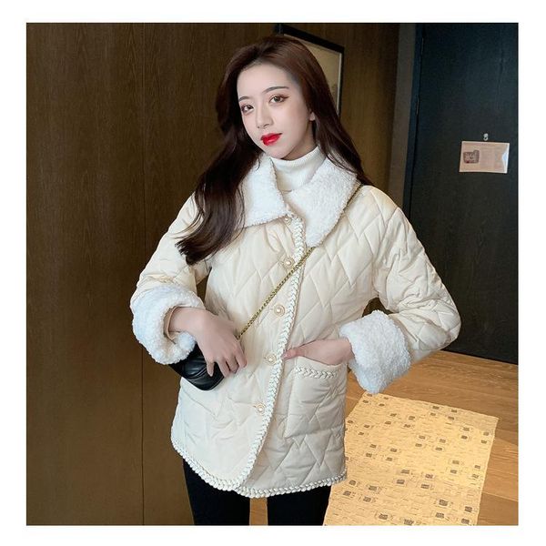 autumn and winter thickened lamb coat women loose korean version of short cotton jacket tide net red 2020 new style, Black
autumn and winter thickened lamb coat women loose korean version of short cotton jacket tide net red 2020 new style, Black