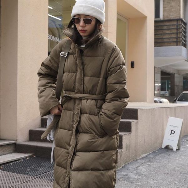 women's down & parkas winter temperament single-breasted lapel thick windbreaker-style cotton-padded jacket mid-length waist warm, Black
women's down & parkas winter temperament single-breasted lapel thick windbreaker-style cotton-padded jacket mid-length waist warm, Black