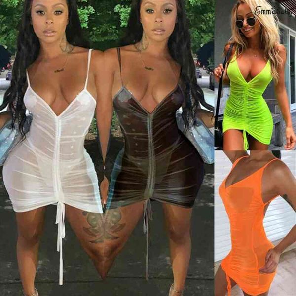 mesh dress womens sheer see through fishnet bikini cover up swimwear bathing suit beach dress, White;black