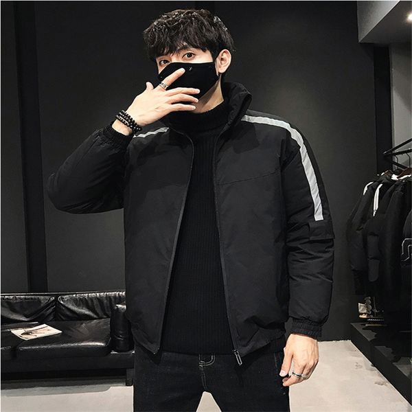 winter new men's jacket down stand collar jacket america european loose thick windbreaker fashion new arrival streetwear coat, Black
winter new men's jacket down stand collar jacket america european loose thick windbreaker fashion new arrival streetwear coat, Black