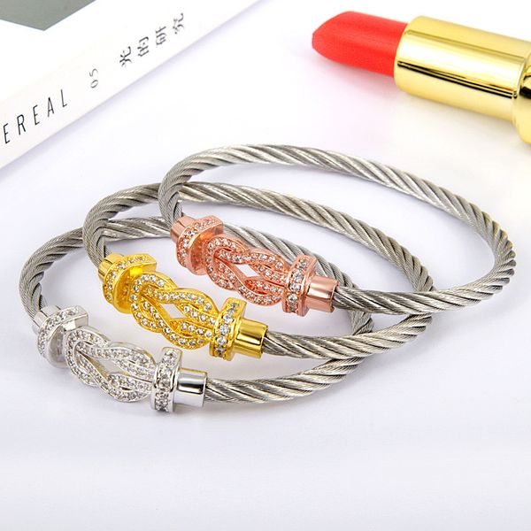 fashion bracelet titanium steel wire rope magnetic buckle 8-type brick inlaid bracelet cross head micro inlaid ring batch f1130, Black
fashion bracelet titanium steel wire rope magnetic buckle 8-type brick inlaid bracelet cross head micro inlaid ring batch f1130, Black