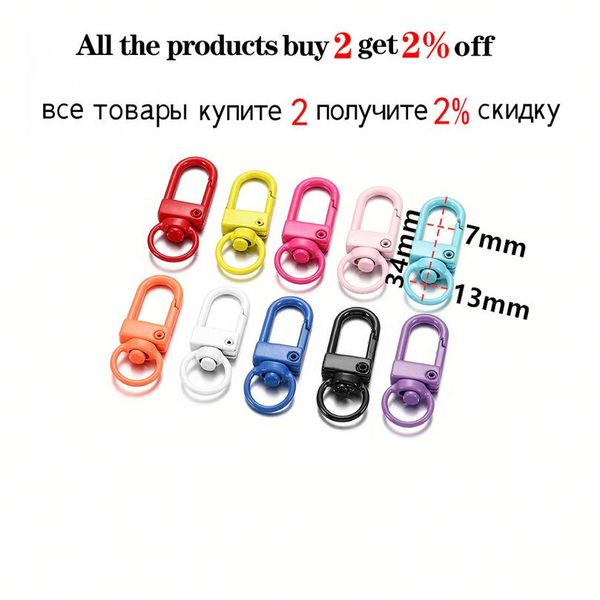 10pcs/lot colorful key chain ring metal lobster clasp hook clips for keychain hooks diy jewelry making findings acc wmtrgm, Silver
10pcs/lot colorful key chain ring metal lobster clasp hook clips for keychain hooks diy jewelry making findings acc wmtrgm, Silver
