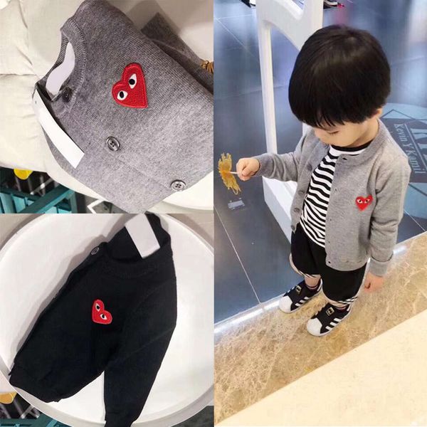 winter wool love parent autumn child sweater boys and girls children's classic cardigan, Black
winter wool love parent autumn child sweater boys and girls children's classic cardigan, Black