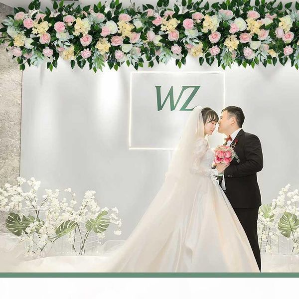 flone 1m wedding artificial silk fake flowers swag for wedding home party arch backdrop stand decorative flower row decoration
flone 1m wedding artificial silk fake flowers swag for wedding home party arch backdrop stand decorative flower row decoration