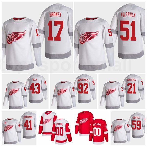 reverse retro hockey detroit red wings 17 filip hronek jersey 51 valtteri filppula 45 jonathan bernier 43 darren helm 21 dennis cholowski, Black;red
reverse retro hockey detroit red wings 17 filip hronek jersey 51 valtteri filppula 45 jonathan bernier 43 darren helm 21 dennis cholowski, Black;red