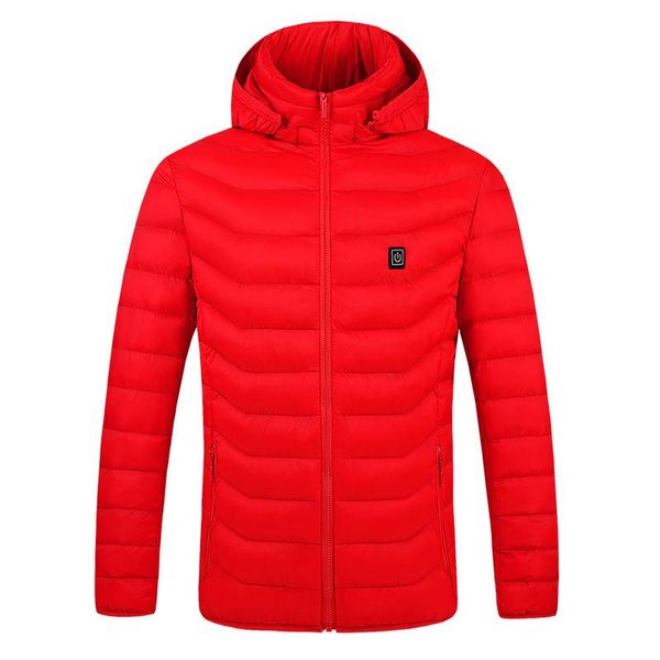 style cotton male usb charging heating clothing eight district hooded down cotton-padded clothes fever, Black
style cotton male usb charging heating clothing eight district hooded down cotton-padded clothes fever, Black
