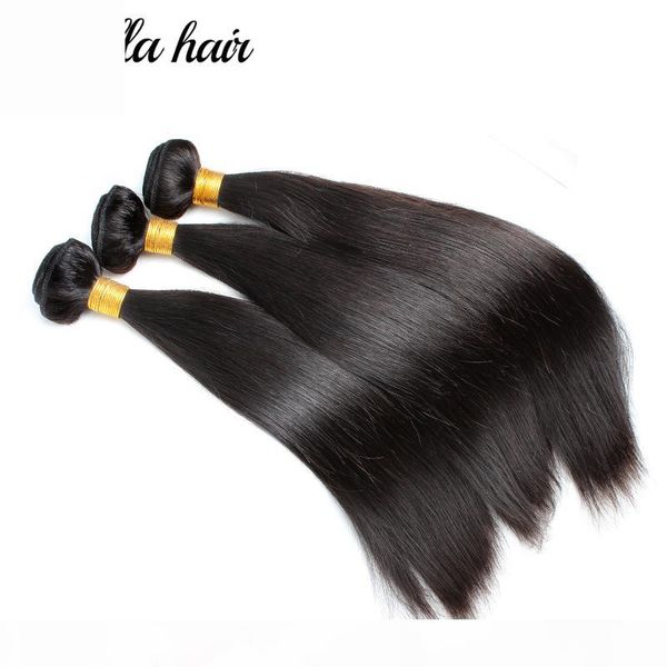 100% unprocessed virgin hair bundles weaves straight peruvian human hair weft extensions 3pcs lot natural color bellahair, Black
100% unprocessed virgin hair bundles weaves straight peruvian human hair weft extensions 3pcs lot natural color bellahair, Black