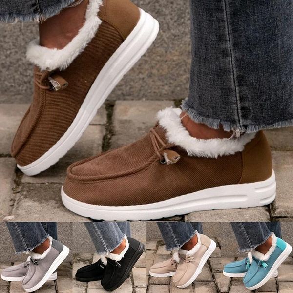 2020 new casual snow boots women lace up thick fur warm winter boots women shoes fashion ankle botas mujer, Black
2020 new casual snow boots women lace up thick fur warm winter boots women shoes fashion ankle botas mujer, Black