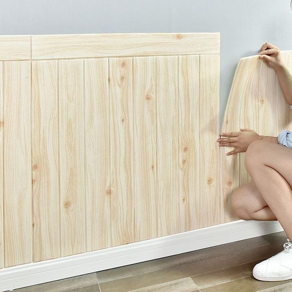 wall stickers 10pcs 3d wood covring living room bedroom self adhesive wallpaper for kids tv background decor
wall stickers 10pcs 3d wood covring living room bedroom self adhesive wallpaper for kids tv background decor