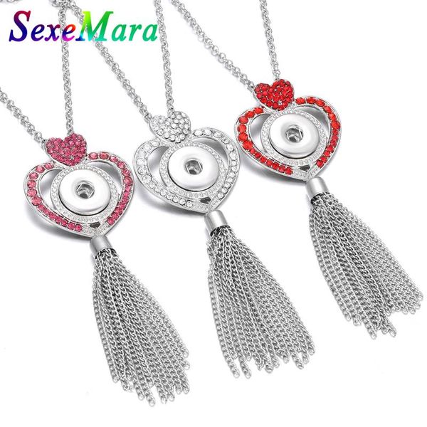new snap jewelry snap button necklace love heart pendant necklace fit 18mm rhinestone button jewelry for women men, Silver
new snap jewelry snap button necklace love heart pendant necklace fit 18mm rhinestone button jewelry for women men, Silver