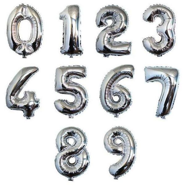 16 32 inch gold silver number foil balloons digit ballons helium birthday wedding decoration air ballons event party supplies wmtiyc
16 32 inch gold silver number foil balloons digit ballons helium birthday wedding decoration air ballons event party supplies wmtiyc