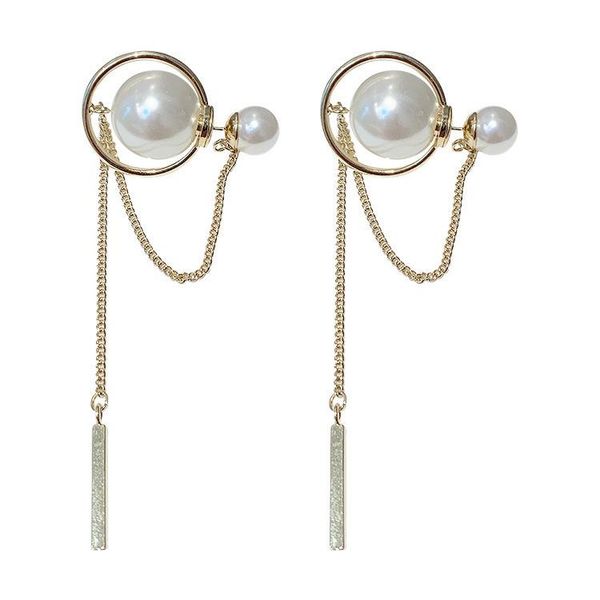dangle & chandelier fashionable high-end pearl long earrings tassel ladies chic wild temperament, Silver
dangle & chandelier fashionable high-end pearl long earrings tassel ladies chic wild temperament, Silver