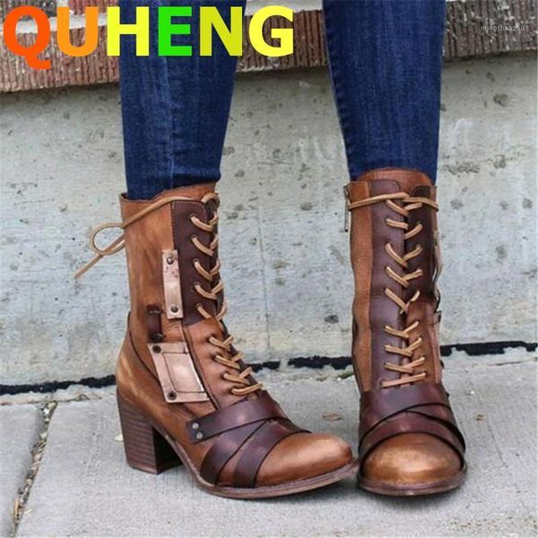 boots women's front lace up stitching woman shoes 2021 color matching knight ladies mid-heel pu leather martin1, Black
boots women's front lace up stitching woman shoes 2021 color matching knight ladies mid-heel pu leather martin1, Black