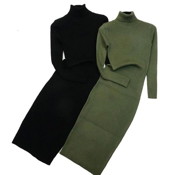 2021 new autumn winter fashion women party dress knit style long sleeve turtleneck sweater dress slim work wear office dress, Black;gray
2021 new autumn winter fashion women party dress knit style long sleeve turtleneck sweater dress slim work wear office dress, Black;gray
