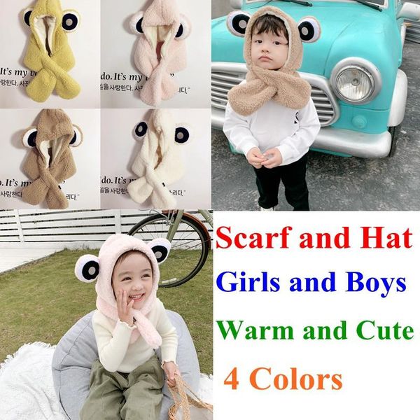 scarves autumn winter solid color wool warm kids hats kawaii cute big eyes frog hat scarf boys and girls streetwear gift, Blue;gray
scarves autumn winter solid color wool warm kids hats kawaii cute big eyes frog hat scarf boys and girls streetwear gift, Blue;gray