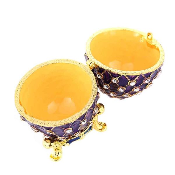enameled decorative hinged crystal faberge style organizer jewelry box travel for women trinket storage magnetic fastener, Pink;blue
enameled decorative hinged crystal faberge style organizer jewelry box travel for women trinket storage magnetic fastener, Pink;blue