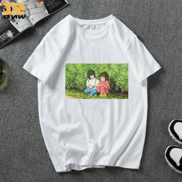 spirit away studio ghibli chihiro miyazaki hayao no face totoro haku yubaba japanese cartoon anime women/men casual tshirt, White
spirit away studio ghibli chihiro miyazaki hayao no face totoro haku yubaba japanese cartoon anime women/men casual tshirt, White