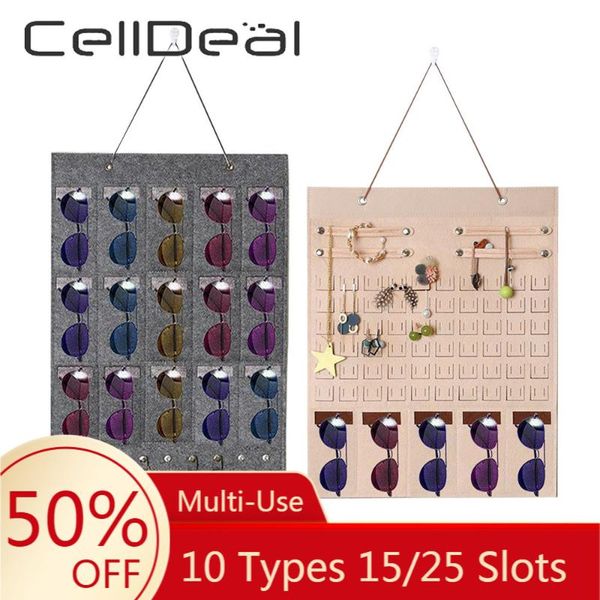 storage boxes & bins 10 types 15/25 slots felt hanging bag for eyeglasses stand holder jewelry organizer sunglasses display hanger wall
storage boxes & bins 10 types 15/25 slots felt hanging bag for eyeglasses stand holder jewelry organizer sunglasses display hanger wall