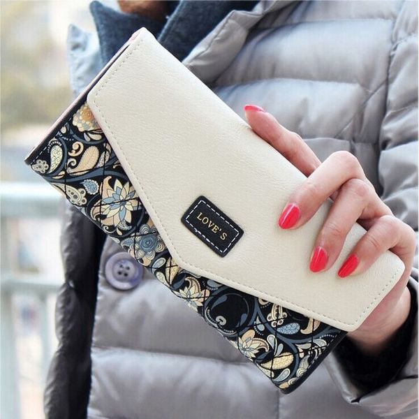 Fashion Women Bifold Wallet Leather Clutch Phone Card Holder Long Purse Handbags, Red;black
Fashion Women Bifold Wallet Leather Clutch Phone Card Holder Long Purse Handbags, Red;black