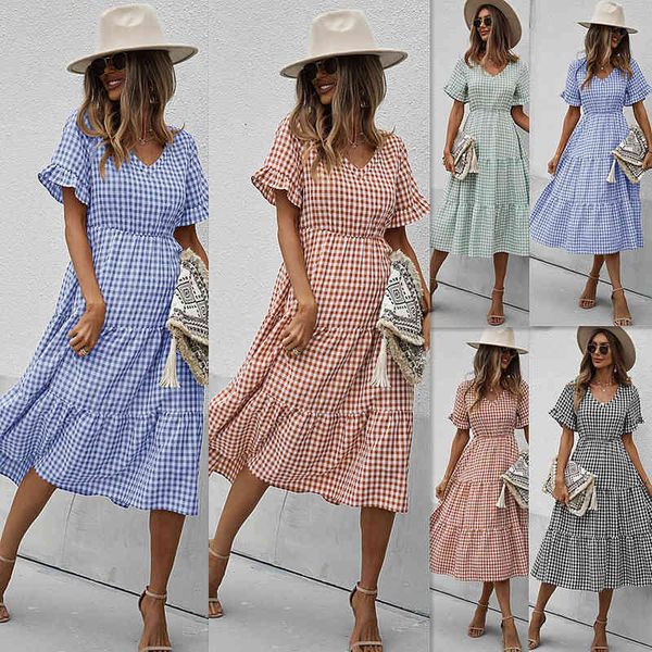 casual dresses independently developed digned plaid temperament dresses 2022 spring and summer large skirt children, Black;gray
casual dresses independently developed digned plaid temperament dresses 2022 spring and summer large skirt children, Black;gray