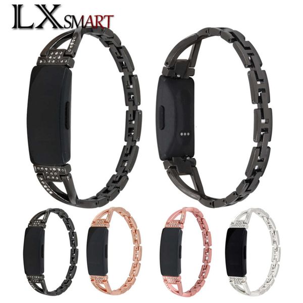 suitable for fitbit inspire / hr smart bracelet x-type diamond inlaid watch with water drill metal alloy steel belt
suitable for fitbit inspire / hr smart bracelet x-type diamond inlaid watch with water drill metal alloy steel belt