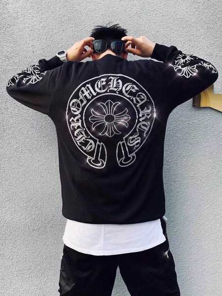 chao brand croxin hot shar horseshoe свитер мужская и женская осень зима 2020 net red cross flower arm os top, Black
chao brand croxin hot shar horseshoe свитер мужская и женская осень зима 2020 net red cross flower arm os top, Black