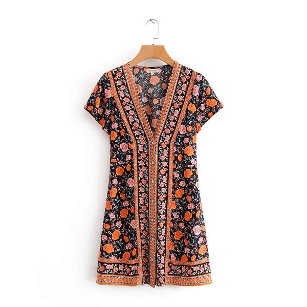 summer new women's holiday fashion v-neck short sleeve single breasted black rose dress, Black;gray
summer new women's holiday fashion v-neck short sleeve single breasted black rose dress, Black;gray