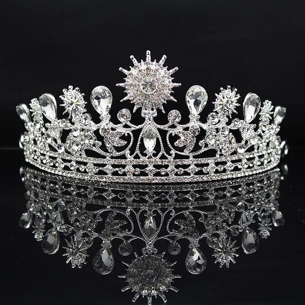 свадебная корона королева bridal tiaras невеста корона оголовье свадебные аксессуары для волос для волос украшения, Golden;silver
свадебная корона королева bridal tiaras невеста корона оголовье свадебные аксессуары для волос для волос украшения, Golden;silver