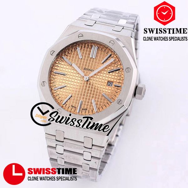 sale new 41mm jumbo 15202 15207bc a2813 automatic mens watch champagne dial 316l stainless steel bracelet luxury watches swisstime a18b, Slivery;brown
sale new 41mm jumbo 15202 15207bc a2813 automatic mens watch champagne dial 316l stainless steel bracelet luxury watches swisstime a18b, Slivery;brown