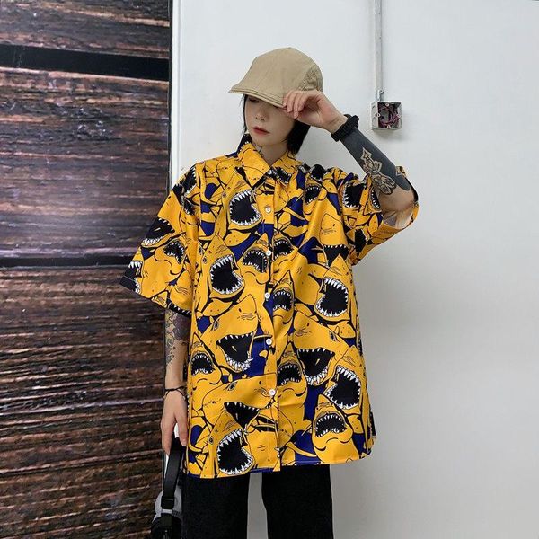 women's blouses & shirts animal print shirt harajuku blouse summer short sleeve button up korean for women ladies hawaiian beach cloth, White
women's blouses & shirts animal print shirt harajuku blouse summer short sleeve button up korean for women ladies hawaiian beach cloth, White