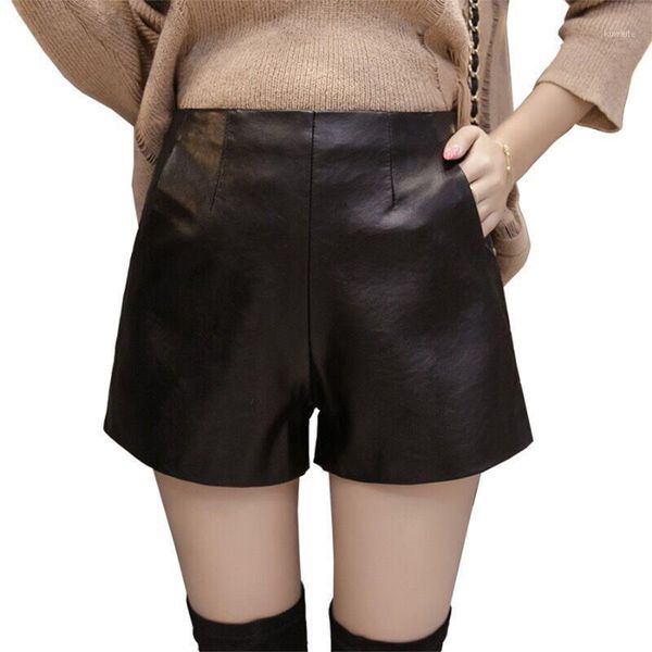 shorts womens high waist zipper pu leather autumn winter casual plus size width-leg shorts female fashion short pants streetwear1, White;black
shorts womens high waist zipper pu leather autumn winter casual plus size width-leg shorts female fashion short pants streetwear1, White;black