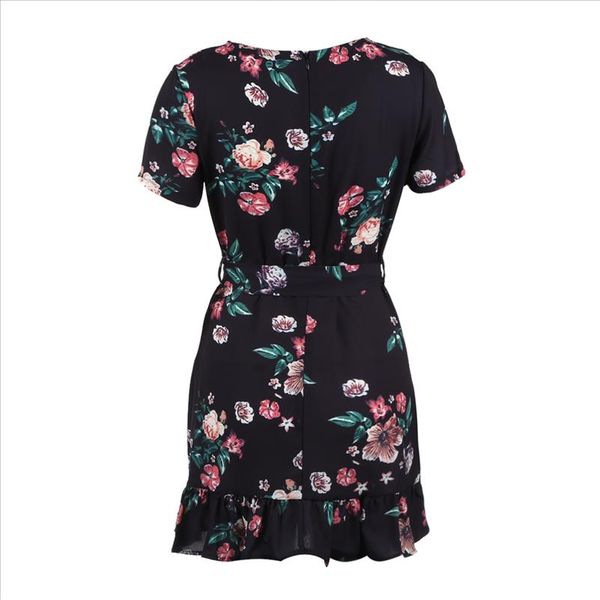 boho women dress casual short sleeve floral ladies bodycon wrap frill mini beach mini dress sundress women bandage v neck, Black;gray
boho women dress casual short sleeve floral ladies bodycon wrap frill mini beach mini dress sundress women bandage v neck, Black;gray