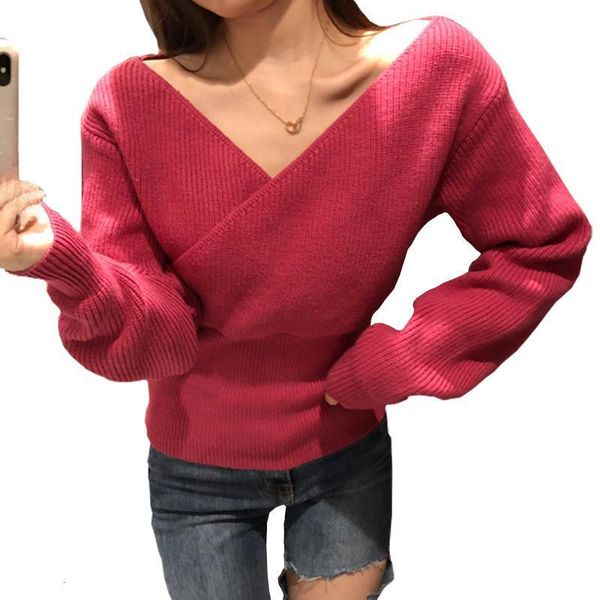 v neck clothes winter for women knitted sweater long sleeve women sweaters and pullover woman sweaters pull femme, White;black
v neck clothes winter for women knitted sweater long sleeve women sweaters and pullover woman sweaters pull femme, White;black