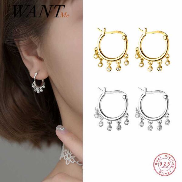 wantme genuine 925 sterling silver luxury round zircon tassel fashion stud earrings for women korean wedding engagement jewelry, Golden;silver
wantme genuine 925 sterling silver luxury round zircon tassel fashion stud earrings for women korean wedding engagement jewelry, Golden;silver