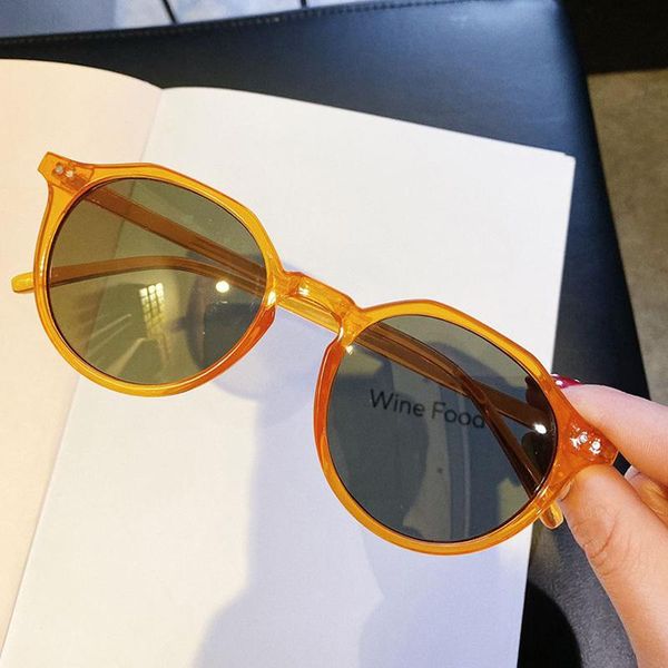 sunglasses vintage rivet round orange for women men 2021 fashion black sun glasses female goggle retro small candy color shades, White;black
sunglasses vintage rivet round orange for women men 2021 fashion black sun glasses female goggle retro small candy color shades, White;black